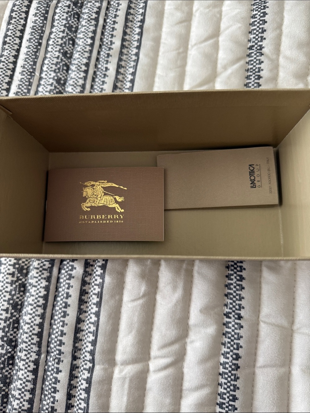 Burberry Black Designer Sunglasses with Case and Outer Box - Picture 7 of 8